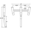 Conjunto de 3 cañas para pesca con cometa TACO [F31-0770BSA-1]