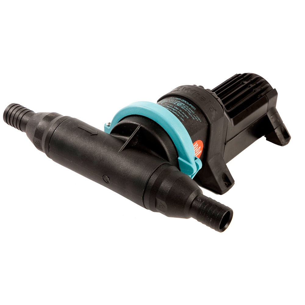 Bomba de evacuación para caja de pescado Whale Gulper Grouper de 12 V [BP4572]