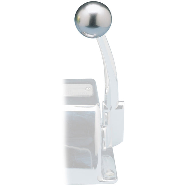 Perilla de control Rupp plateada para controles Morse (rosca de 3/8-24) [03-1226-23S]