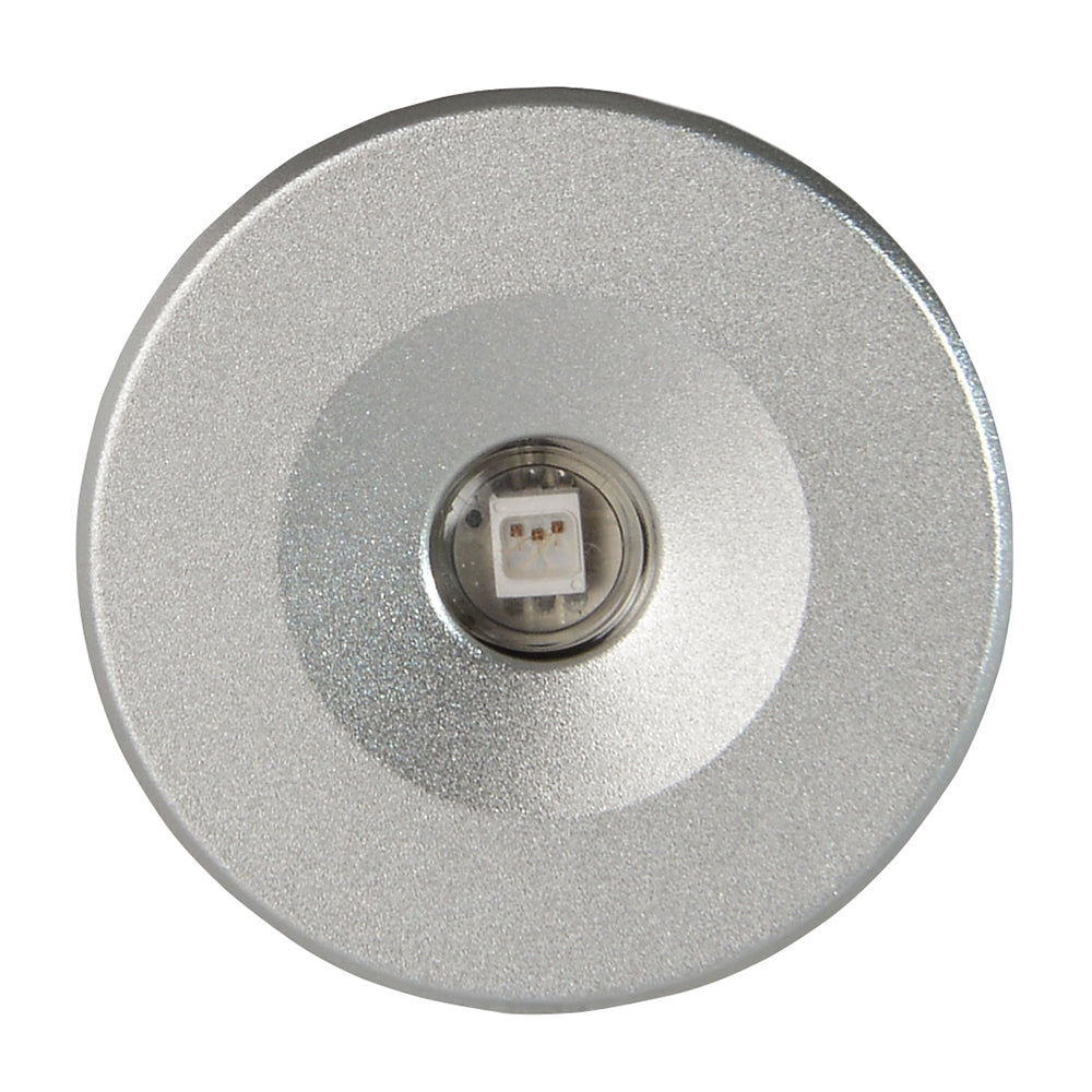 Lámpara de cortesía Lumitec Echo - Carcasa cepillada - Luz blanca cálida [101227]