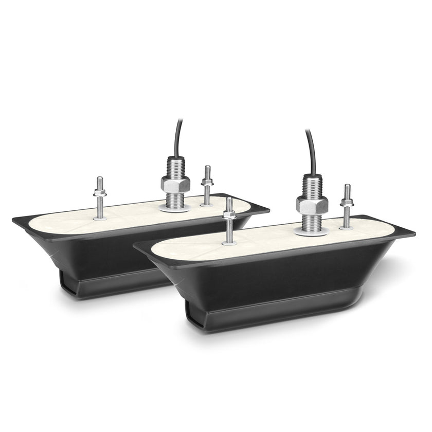 Transductores Garmin GT51M-THP SS TH de 12 pines, par DownV/SideV, 500 W (CHIRP 260/455 kHz), tradicional, 600 W (CHIRP medio 80-160 kHz) [010-01966-11]