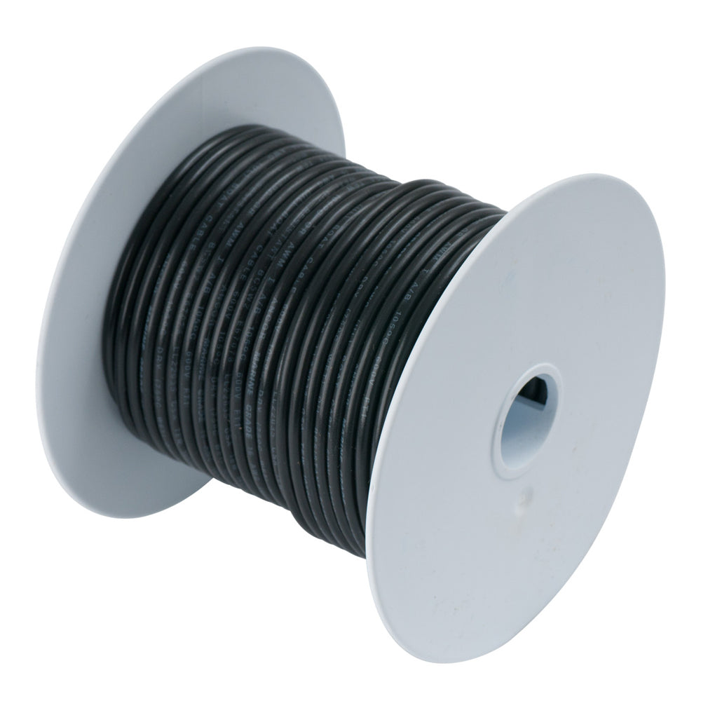 Cable de batería de cobre estañado Ancor negro de calibre 4/0 AWG - 50' [119005]