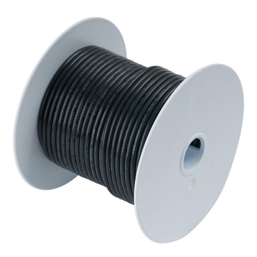 Cable de batería de cobre estañado Ancor negro de calibre 4/0 AWG - 50' [119005]