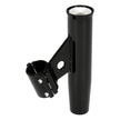 Portacañas con abrazadera Lee - Aluminio negro - Montaje vertical - Compatible con tubos de 1,900