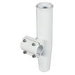 Portacañas con abrazadera Lee - Aluminio blanco - Montaje horizontal - Compatible con tubos de 1,660