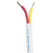 Cable dúplex de seguridad Ancor - 8/2 AWG - Rojo/Amarillo - Plano - 100 [123910]