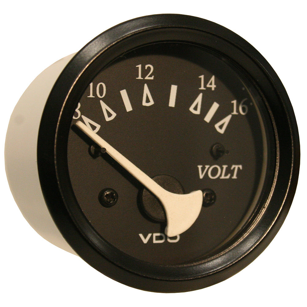 Voltímetro VDO Cockpit Marine de 52 mm (2-1/16