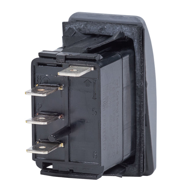 Interruptor Blue Sea 7931 Contura II SPDT Negro - ON-OFF-ON [7931]
