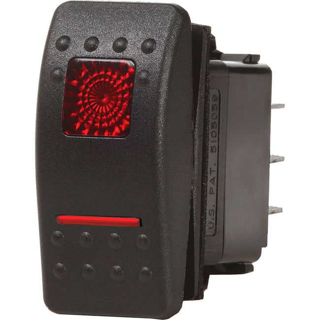 Interruptor Blue Sea 7931 Contura II SPDT Negro - ON-OFF-ON [7931]
