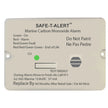 Detector de monóxido de carbono Safe-T-Alert serie 62 - 12 V - 62-542-Marine - Montaje empotrado - Blanco [62-542-MARINE]