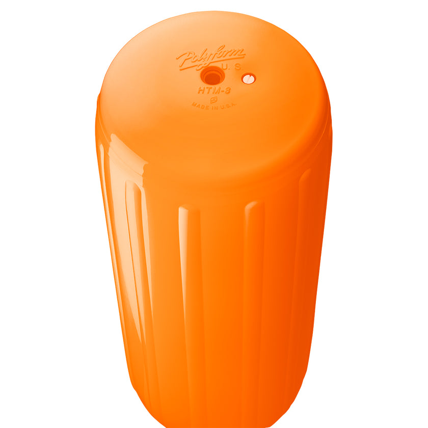 Guardabarros Polyform HTM-3 de 26,5 x 68,5 cm (10,5 x 27 pulgadas) - Naranja [HTM-3 NARANJA]