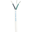 Cable triple blanco Ancor - 16/3 AWG - Redondo - 100' [133710]
