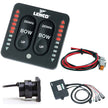 Kit de interruptor táctil de dos piezas con indicador LED Lenco y cable flexible para sistemas de actuador único [15270-001]