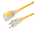 Cable de extensión con bloqueo Marinco 14/3 - 15 A - 25 pies [150025]
