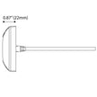OceanLED Serie X X4 - LED azul medianoche [012302B]