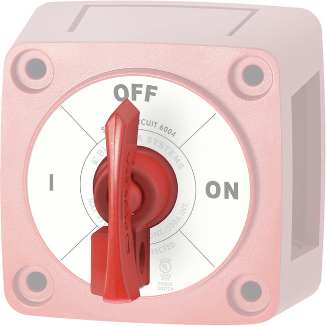 Reemplazo de la cerradura de la llave del interruptor de batería Blue Sea 7903 - Rojo [7903]