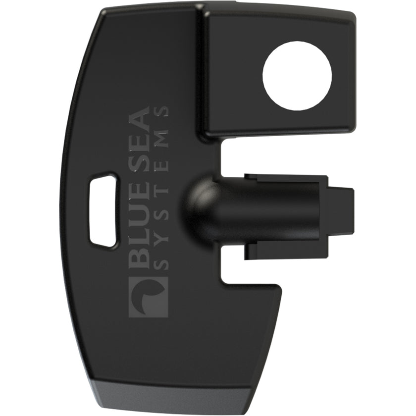 Reemplazo de cerradura de llave de interruptor de batería Blue Sea 7903200 - Negro [7903200]