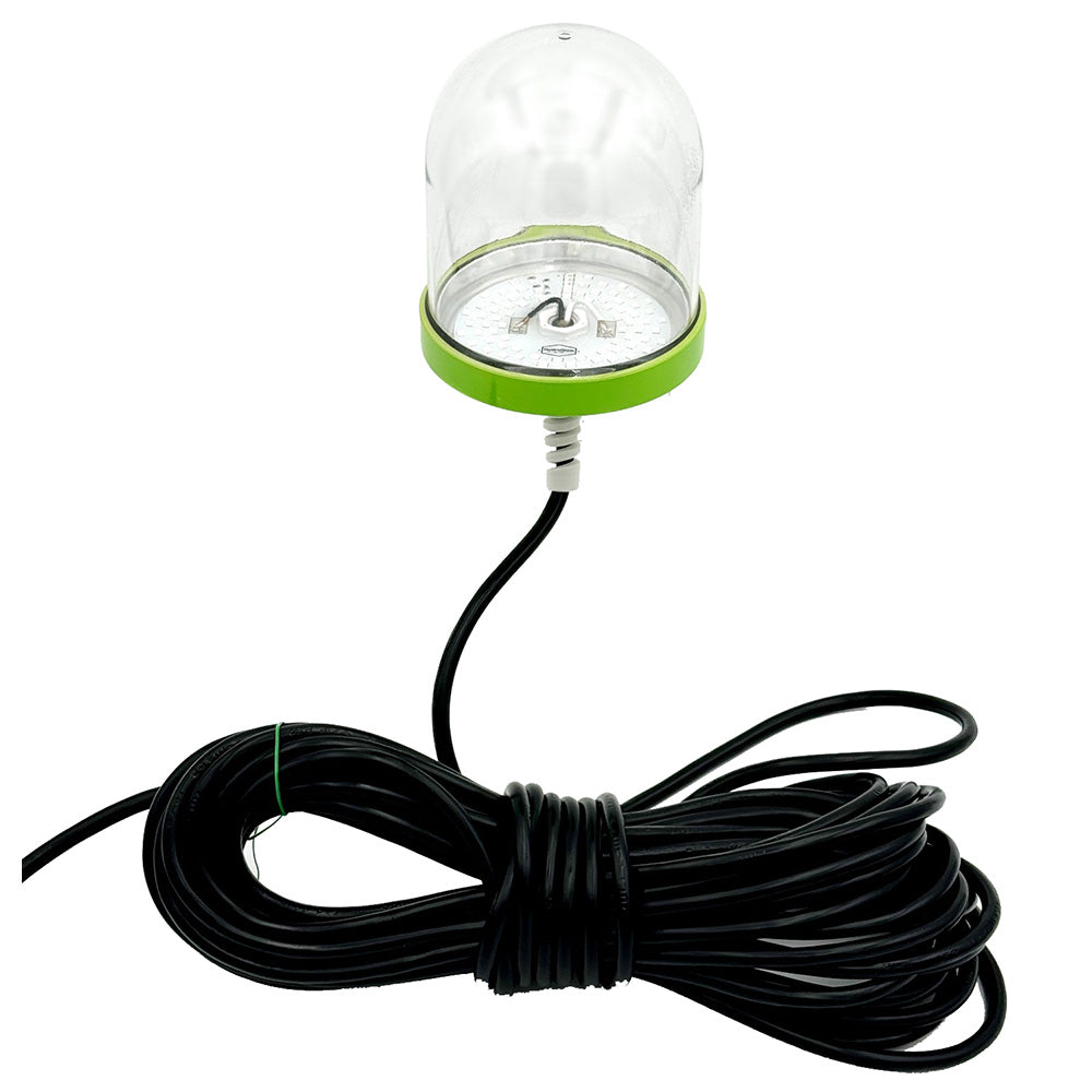 Luz subacuática para muelle Hydro Glow SF100G de 100 W/120 V CA - Verde, anclada al fondo [SF100G]