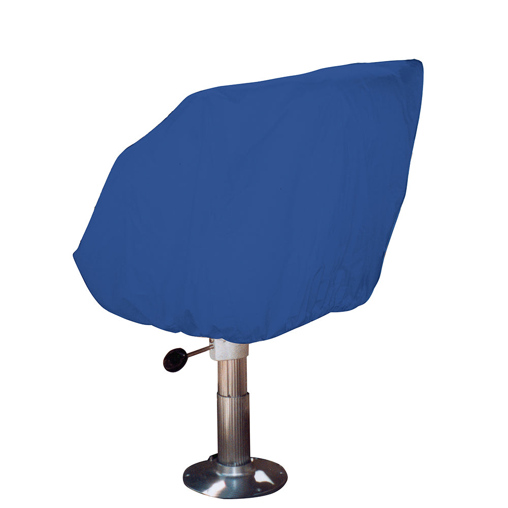 Funda para asiento de barco Taylor Made Helm/Bucket/Fix Back - Poliéster antidesgarro azul marino [80230]