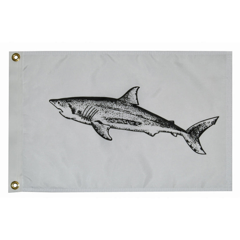 Bandera de tiburón de 30 x 45 cm, hecha a medida [3218]