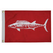 Bandera de wahoo de 30 x 45 cm, hecha por Taylor Made [4118]
