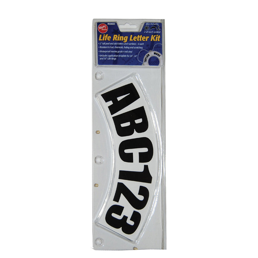 Kit de letras para aros salvavidas Taylor Made [600015]