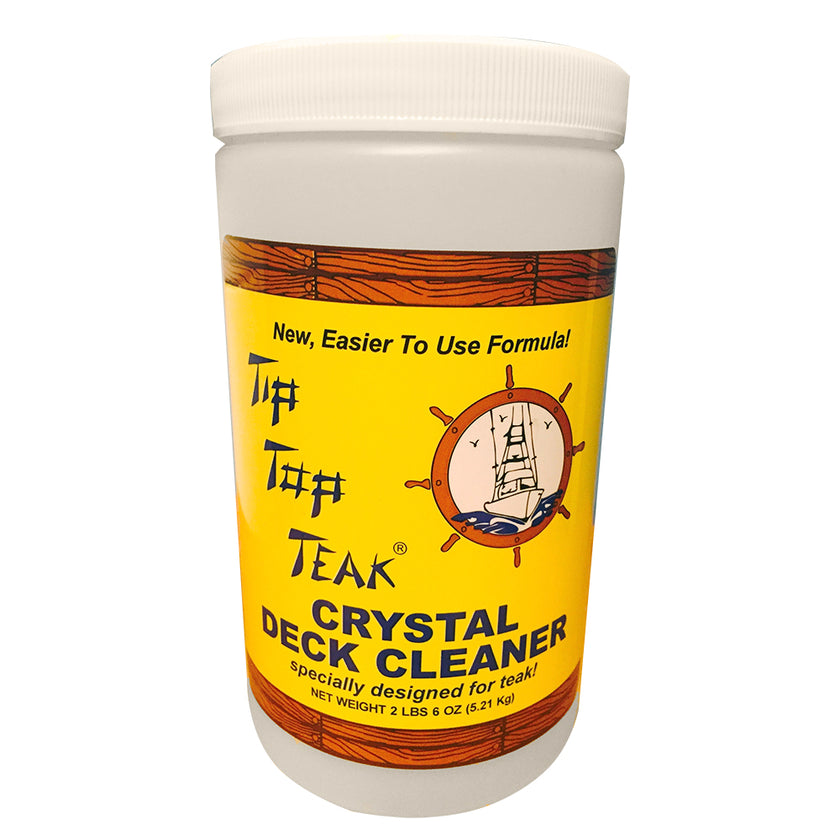 Limpiador de cubiertas Tip Top Teak Crystal - Cuarto de galón (2 lb 6 oz) [TC 2000]