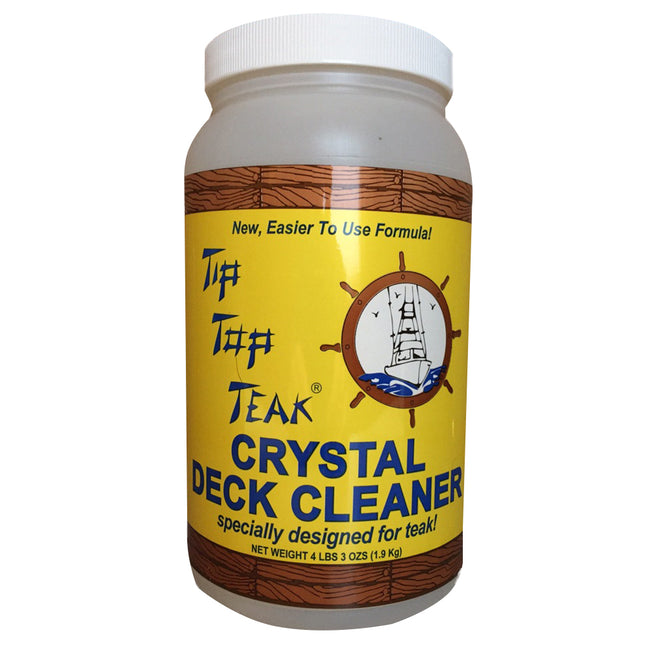 Limpiador de cubiertas Tip Top Teak Crystal - Medio galón (4 lb 3 oz) [TC 2001]
