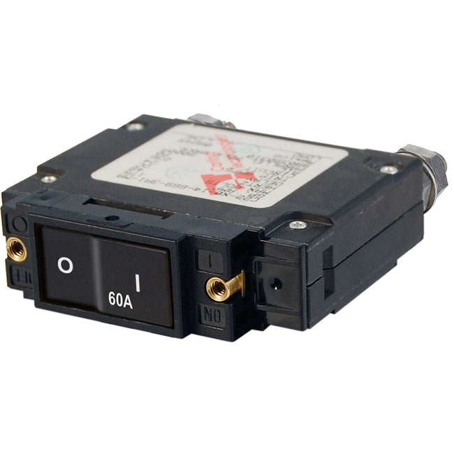 Disyuntor basculante plano Blue Sea 7547 Serie C - Unipolar - 60 A [7547]