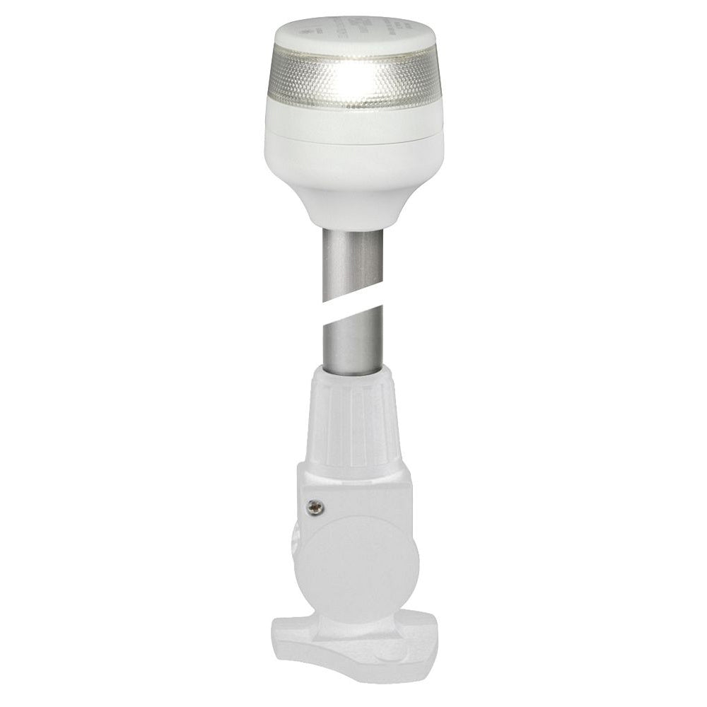 Lámpara compacta multidireccional Hella Marine NaviLED 360 - 2 nm - Base plegable de 30 cm - Blanca [980960311]