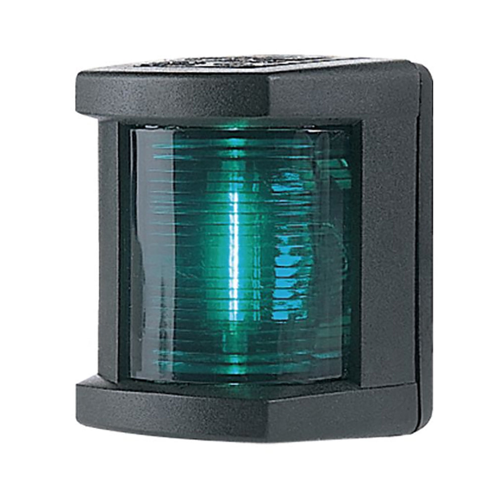 Lámpara de navegación de estribor Hella Marine - Incandescente - 1 nm - Carcasa negra - 12 V [003562025]