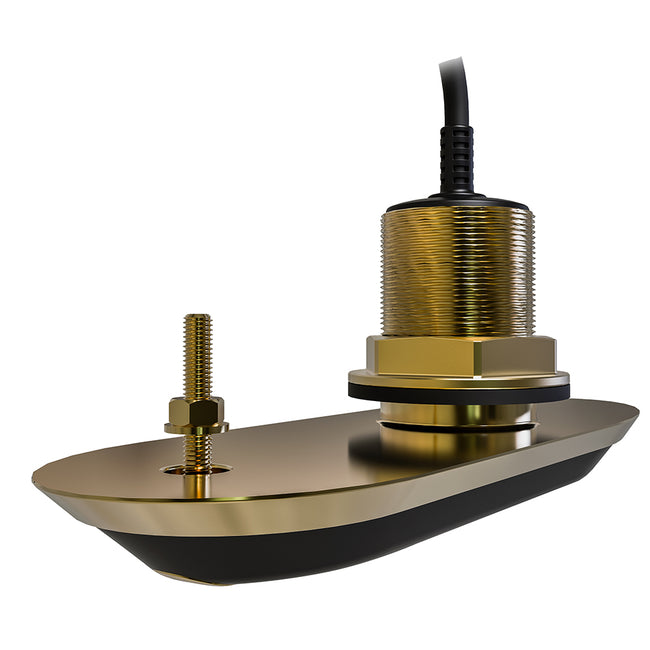 Transductor pasacascos Raymarine RV-200 RealVision 3D todo en uno de bronce - Cable de 0 a 8 m [A80465]