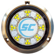 Luz subacuática Shadow-Caster SCR-24 de bronce - 24 LED - Azul Bimini/Blanco [SCR-24-BW-BZ-10]
