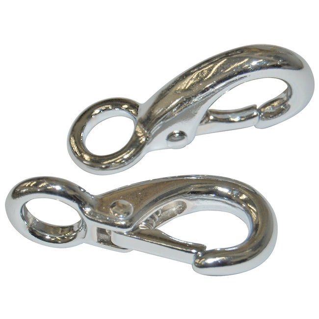 Mosquetón de bebé de acero inoxidable Taylor Made de 19 mm (paquete de 2) [1341]