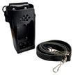 Estuche de cuero Horizon estándar con correa para el hombro con presilla para cinturón [SHC-18]
