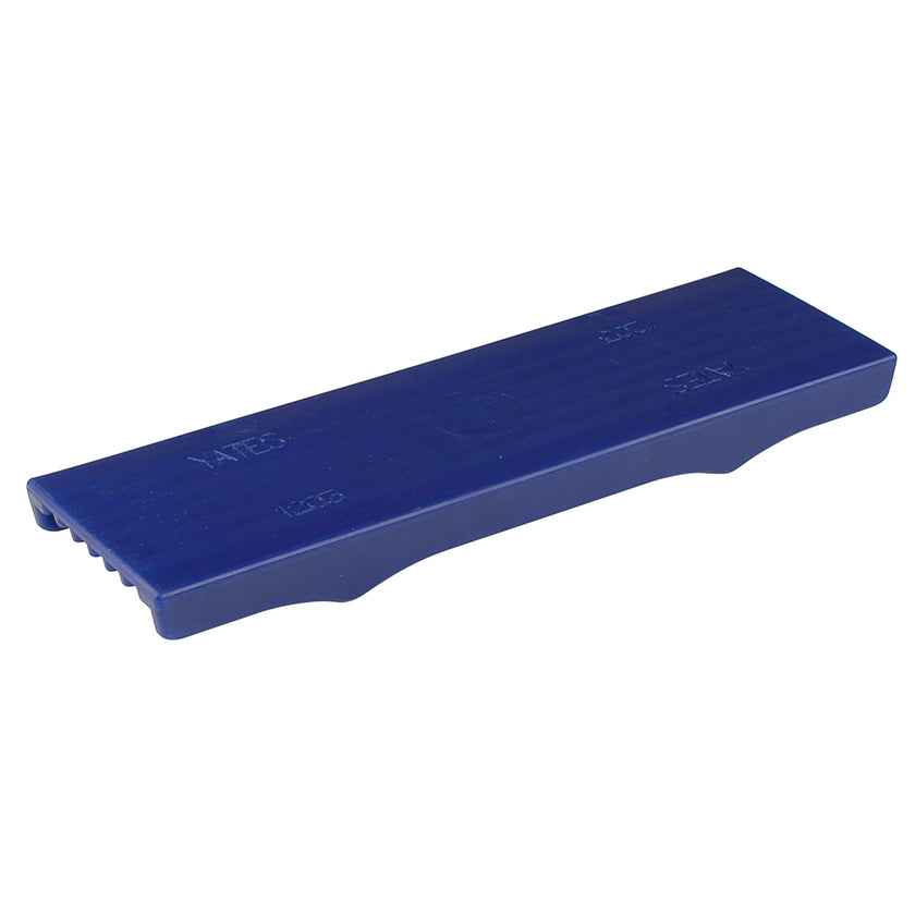 Almohadilla de quilla flexible CESmith - Estilo de tapa completa - 30,5 x 7,6 cm - Azul [16873]