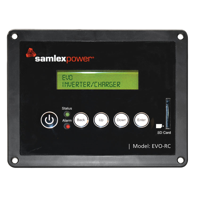 Control remoto Samlex para inversores/cargadores de la serie EVO [EVO-RC]