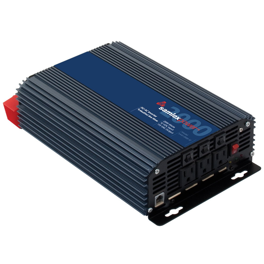Inversor de onda sinusoidal modificada Samlex de 2000 W, 12 V [SAM-2000-12]