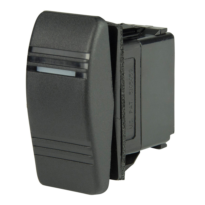 Interruptor Contura SPDT BEP - 1 LED ámbar - (ENCENDIDO)/APAGADO/ENCENDIDO [1001805]