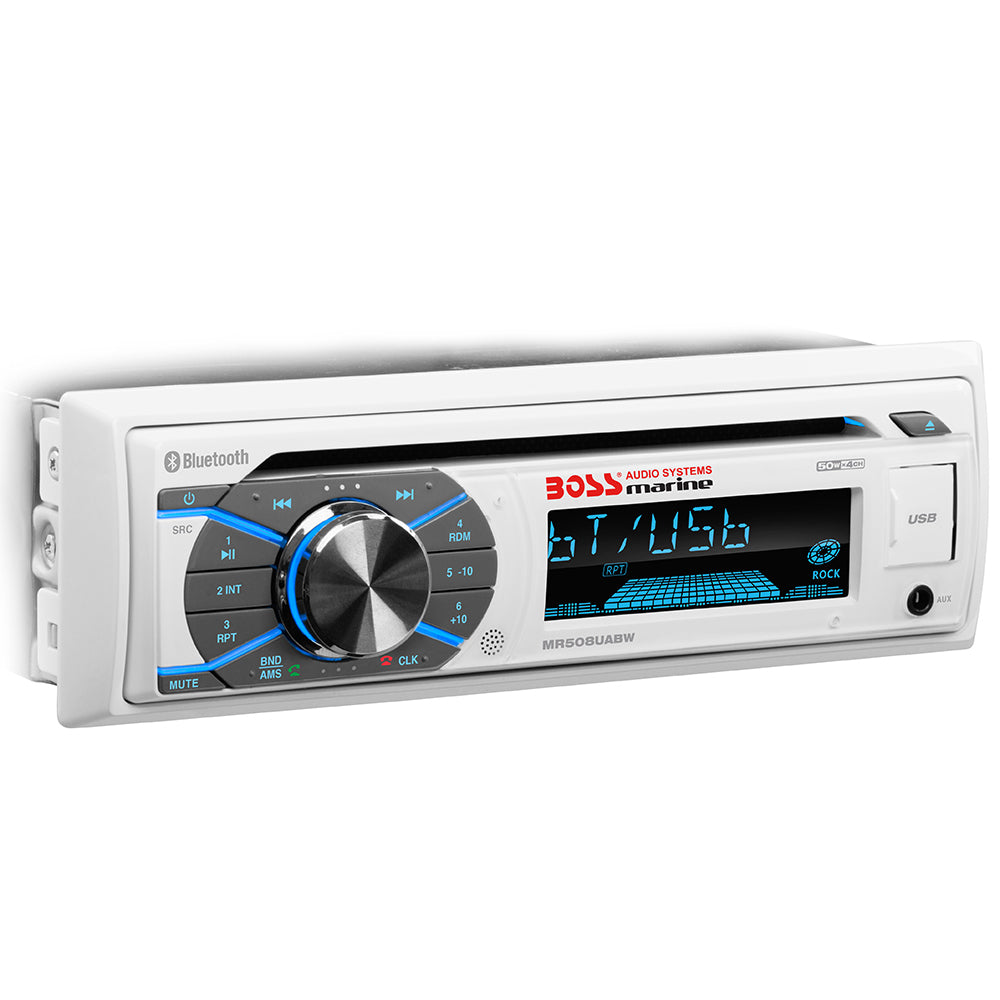 Estéreo marino Boss Audio MR508UABW con AM/FM/CD/BT/USB [MR508UABW]