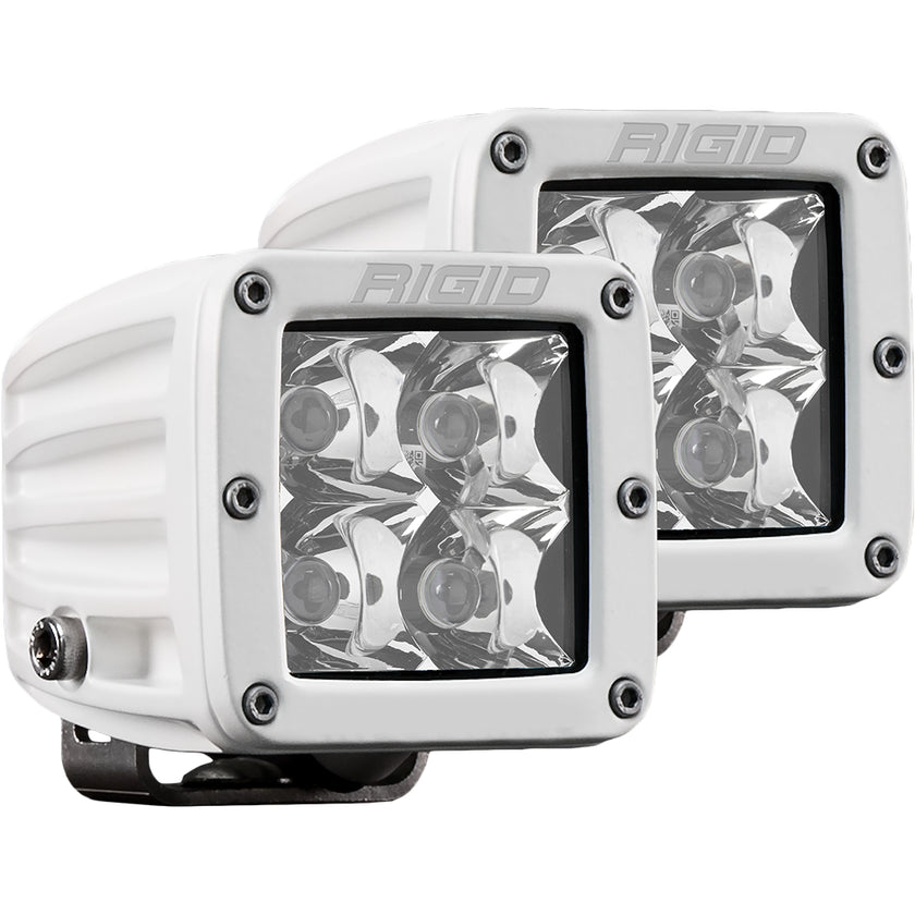 Foco LED híbrido RIGID Industries Serie D PRO - Par - Blanco [602213]