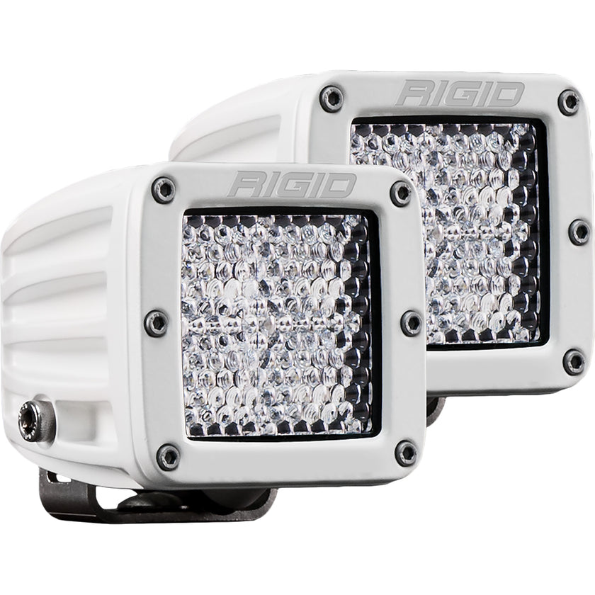 LED híbridos difusos RIGID Industries Serie D PRO - Par - Blanco [602513]