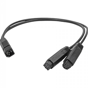 Cable adaptador de transductor de imagen de doble cara Humminbird 9 M SILR Y para hélice [720102-1]