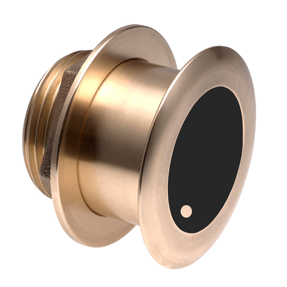 Airmar B175H - Pasacascos de bronce, 12 pulgadas de inclinación, 1 kW, requiere cable combinado [B175C-12-H-MM]