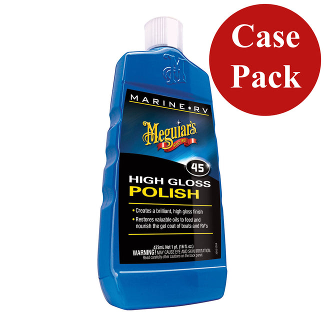 Abrillantador para barcos y autocaravanas Meguiars - Caja de 6 [M4516CASE]