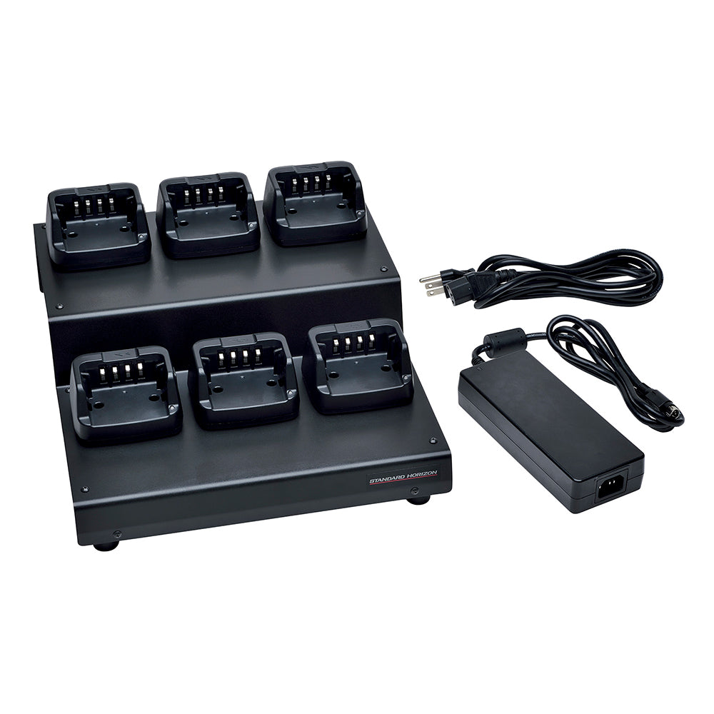 Cargador múltiple Standard Horizon de 6 unidades [SAD-1460]
