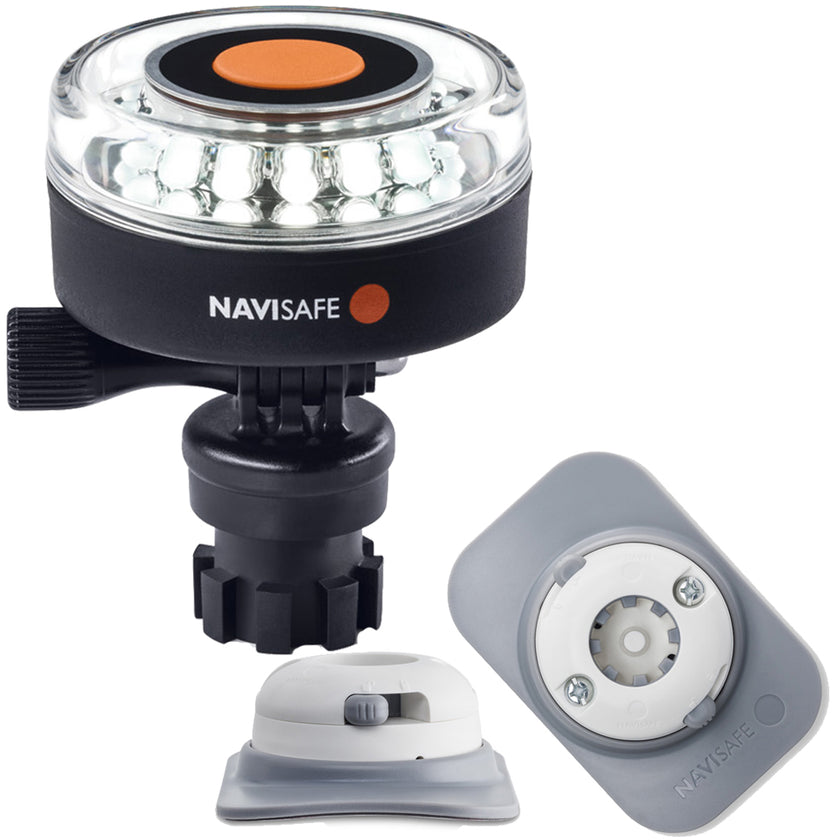 Navisafe Navilight 360 2NM Blanco con Base Navimount RIB - Blanco [040KIT4]