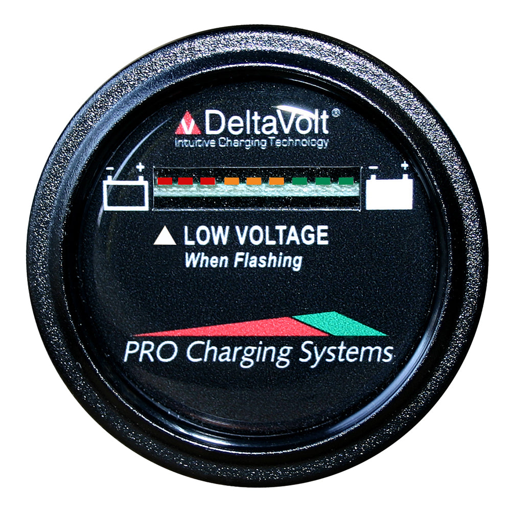 Indicador de carga de batería Dual Pro - Compatible con DeltaView Link - Sistema de 36 V (3 baterías de 12 V, 6 baterías de 6 V) [BFGWOV36V]