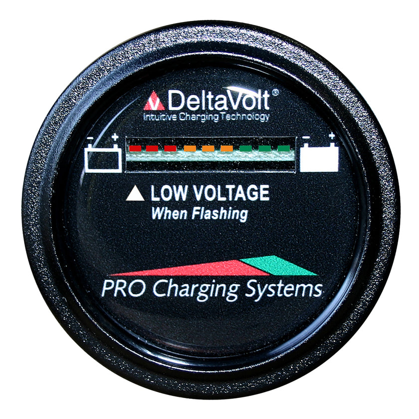 Indicador de carga de batería Dual Pro - Compatible con DeltaView Link - Sistema de 36 V (3 baterías de 12 V, 6 baterías de 6 V) [BFGWOV36V]