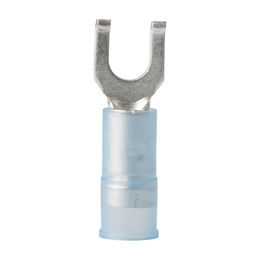Terminal de pala con brida de nailon Ancor de 16-14 AWG, n.° 8, paquete de 100 [220312]